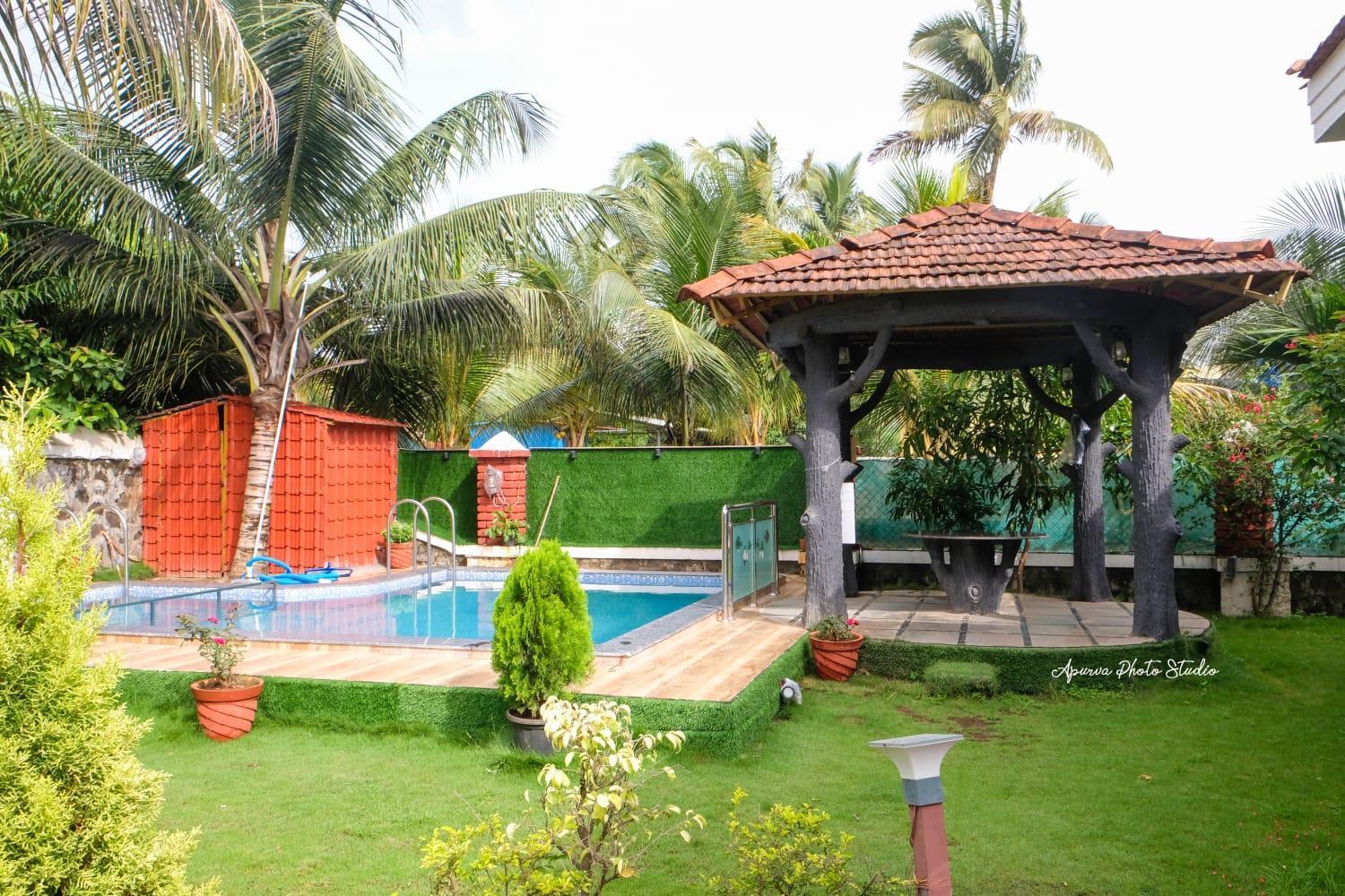 Malhar Villa -Kashid Bagian luar foto